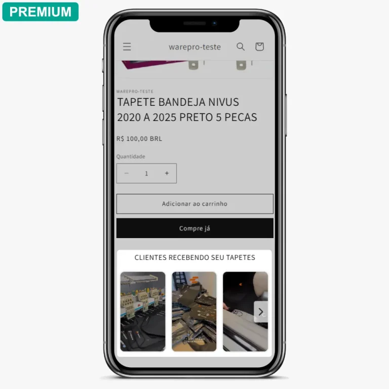 Script – Vídeo Slider